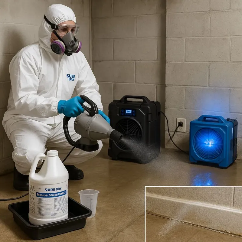 Sanitization and Odor Removal process in Yuba City, CA
