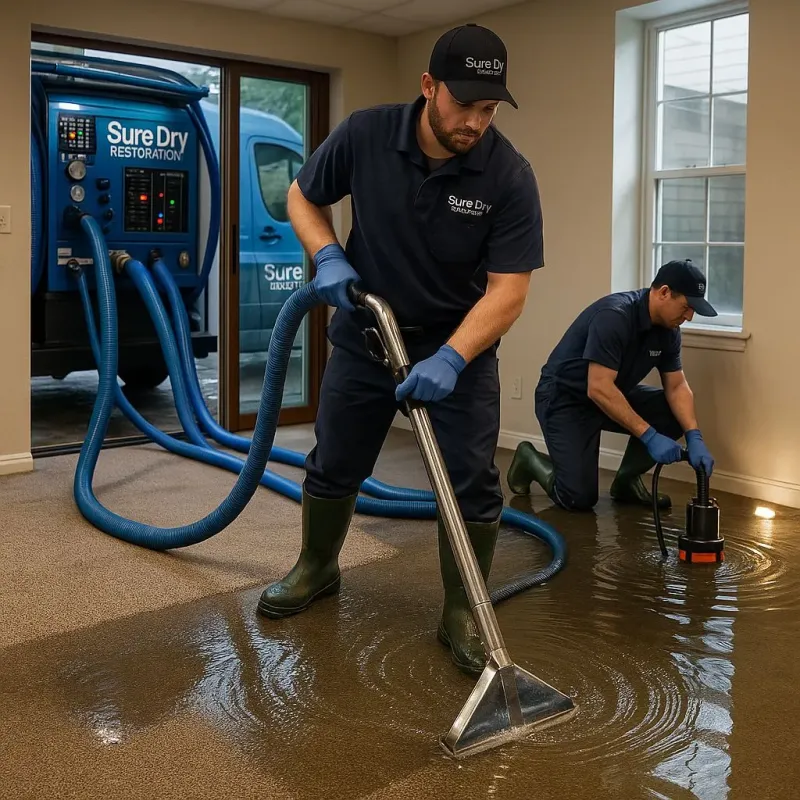 Water Extraction and Removal process in Yuba City, CA
